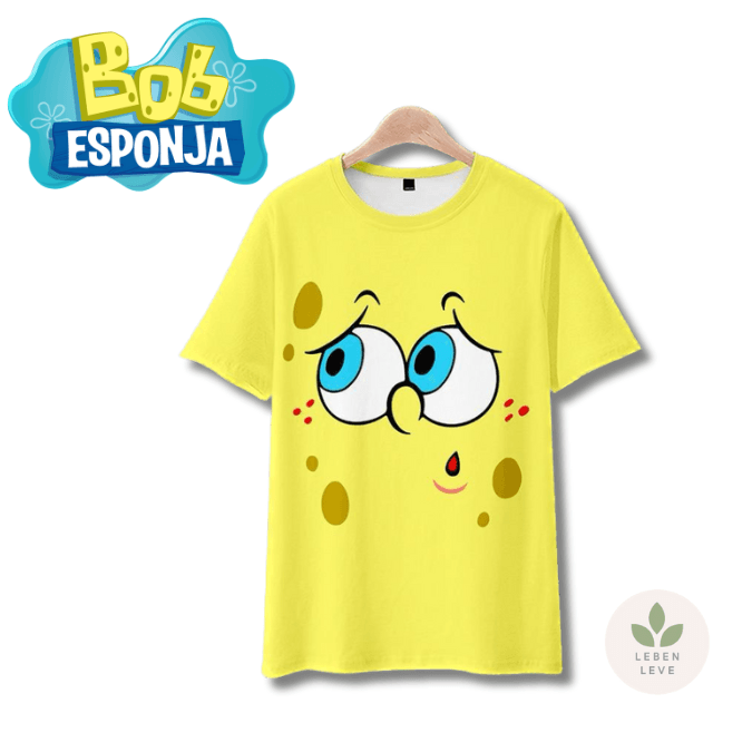 Camisa Bob Esponja - Fun2U - Leben Leve