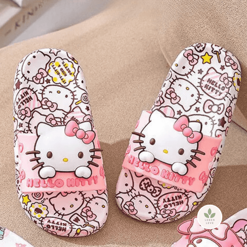 Chinelo Hello Kitty - So Soft - Leben Leve