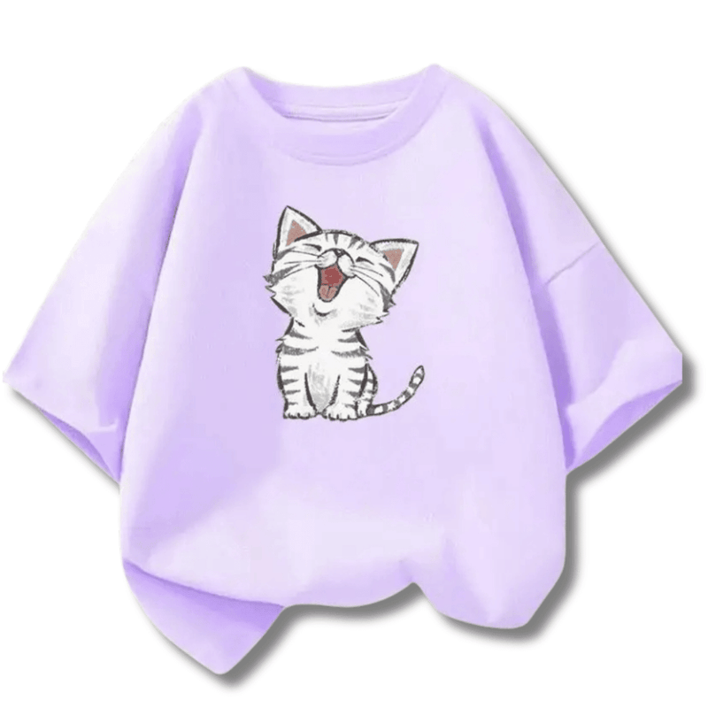 Blusa Gatinho Feliz - Leben Leve