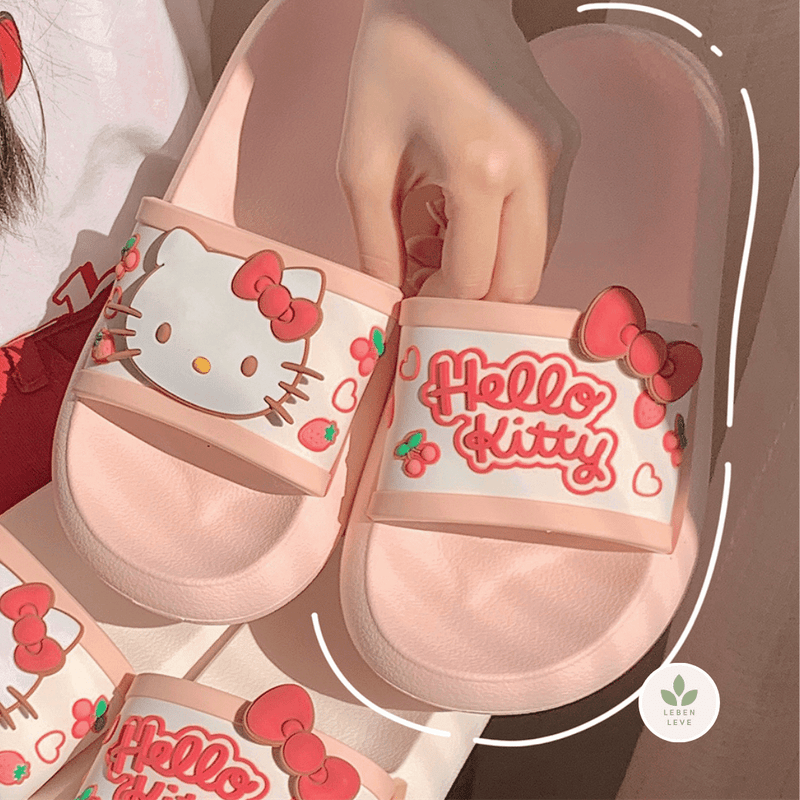 Chinelo Hello Kitty Confy - So Soft - Leben Leve