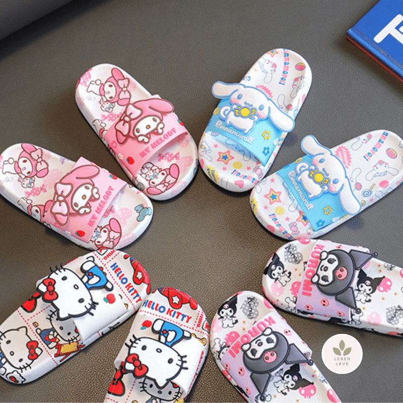 Chinelo Kuromi (Hello Kitty) - So Soft - Leben Leve