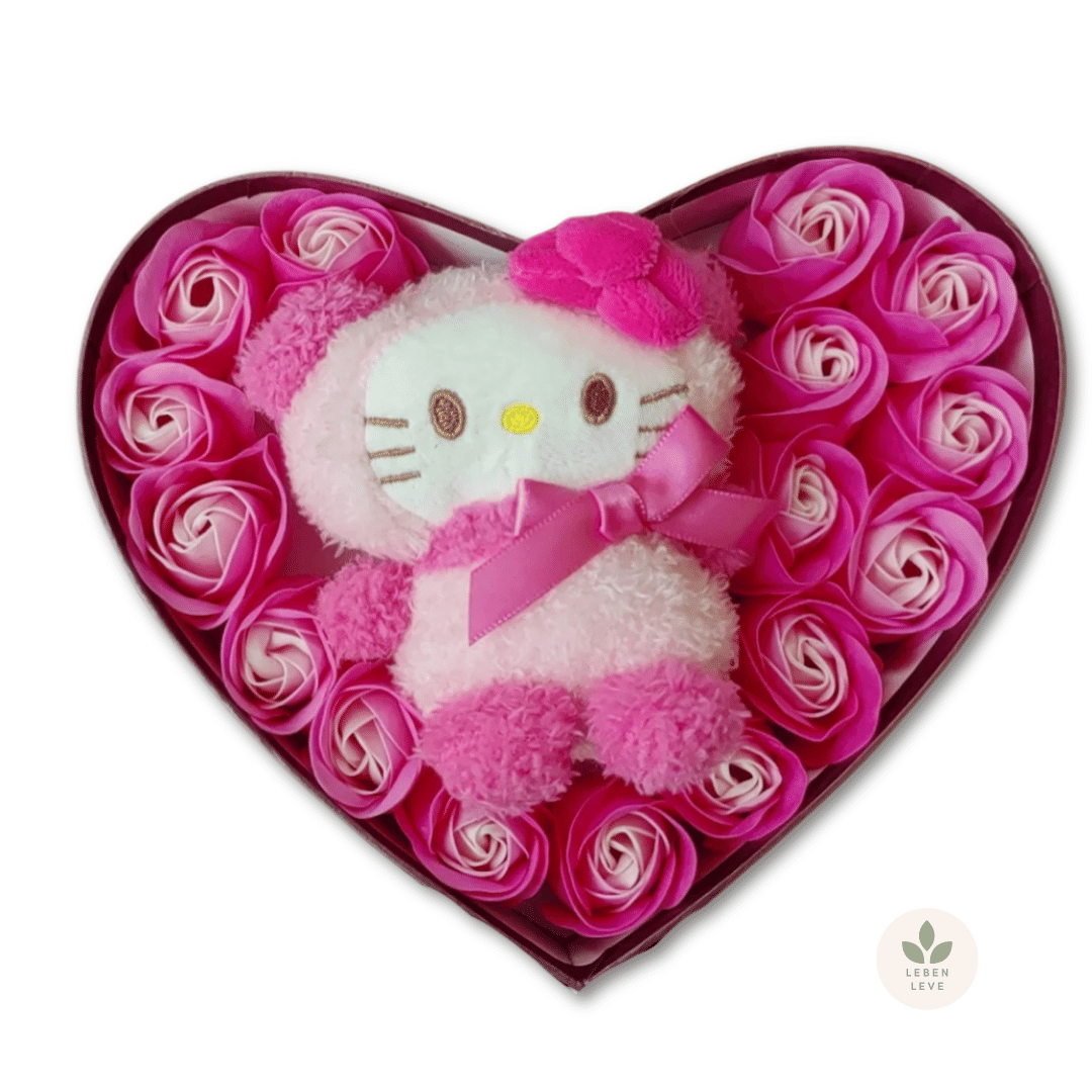 Caixa Flores Hello Kitty - Leben Leve