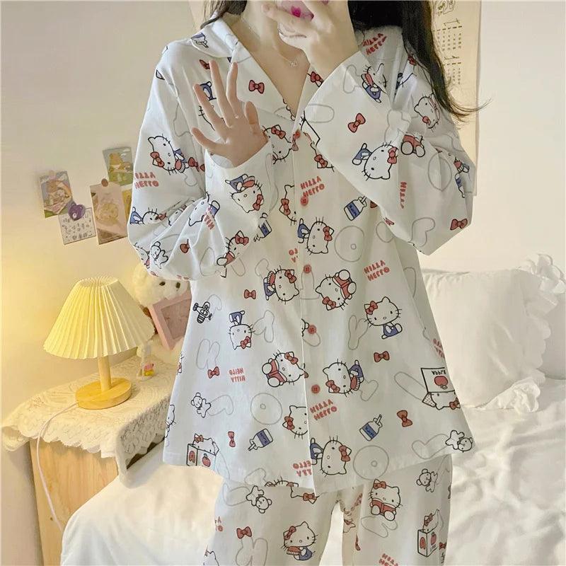 Conjunto de Pijama Hello Kitty - Leben Leve