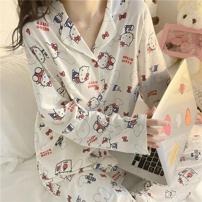 Conjunto de Pijama Hello Kitty - Leben Leve