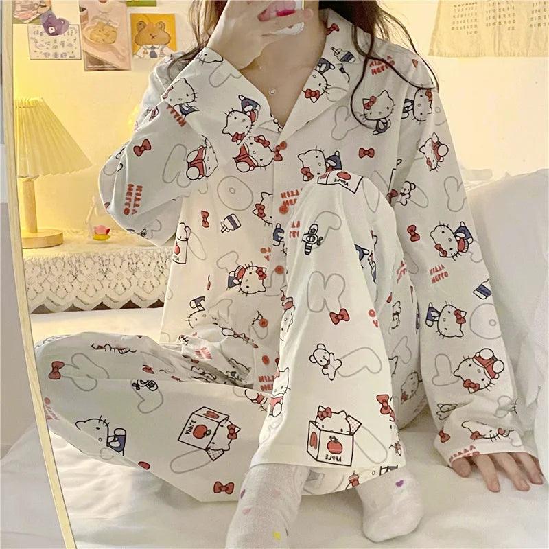 Conjunto de Pijama Hello Kitty - Leben Leve