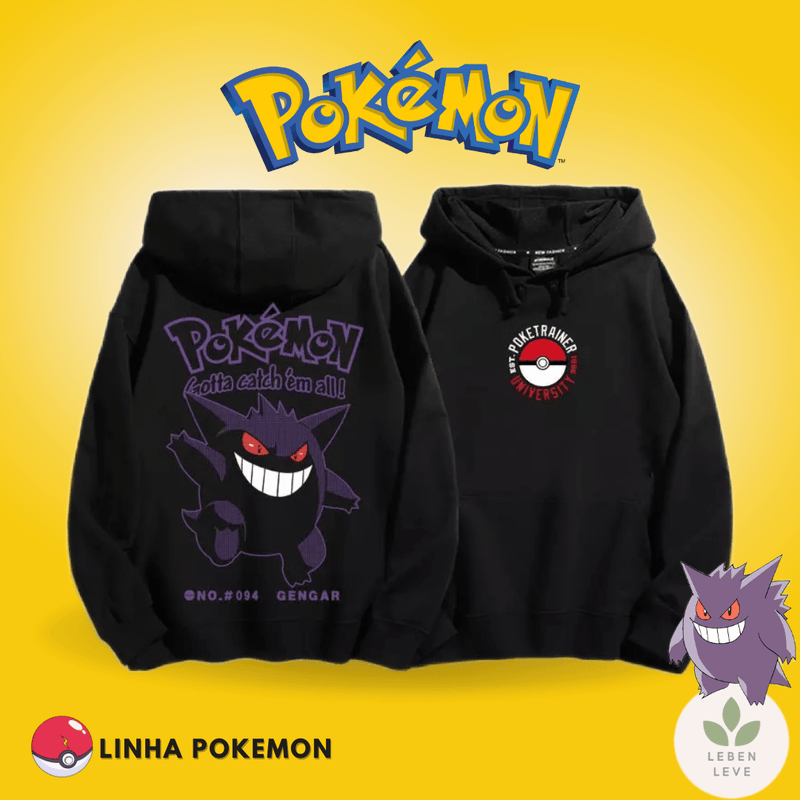 Casaco Mestre Pokemon - Fun2U - Leben Leve