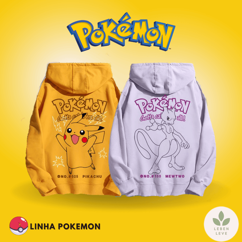 Casaco Mestre Pokemon - Fun2U - Leben Leve