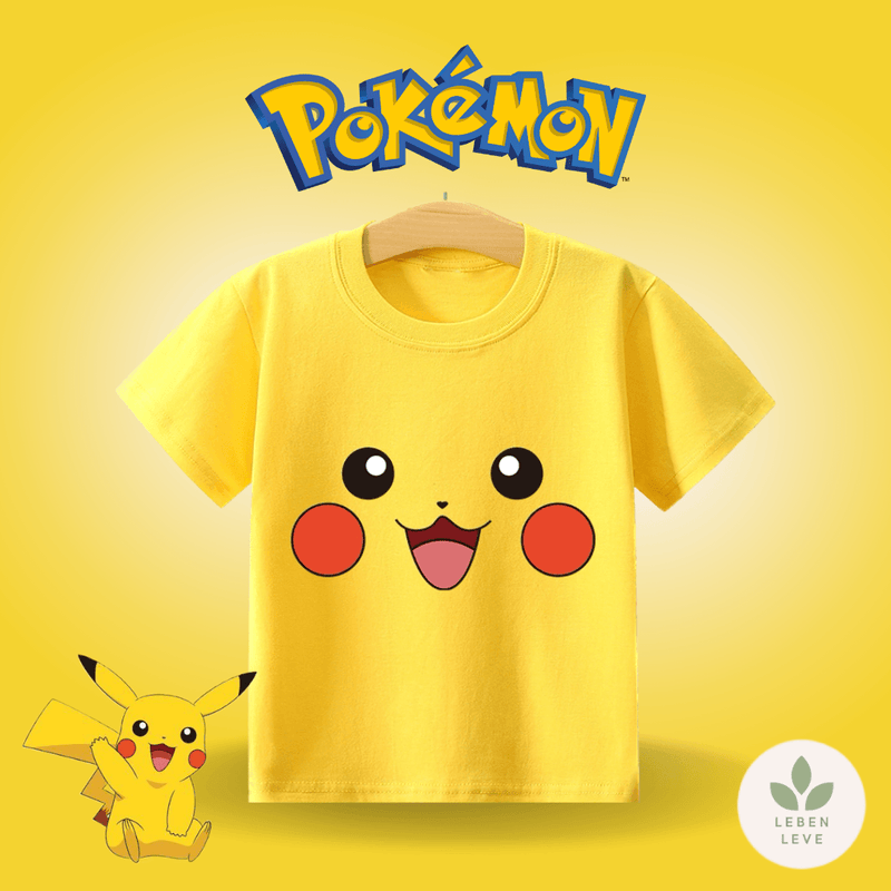 Camisa Infantil Pokémon - Fun2U - Leben Leve