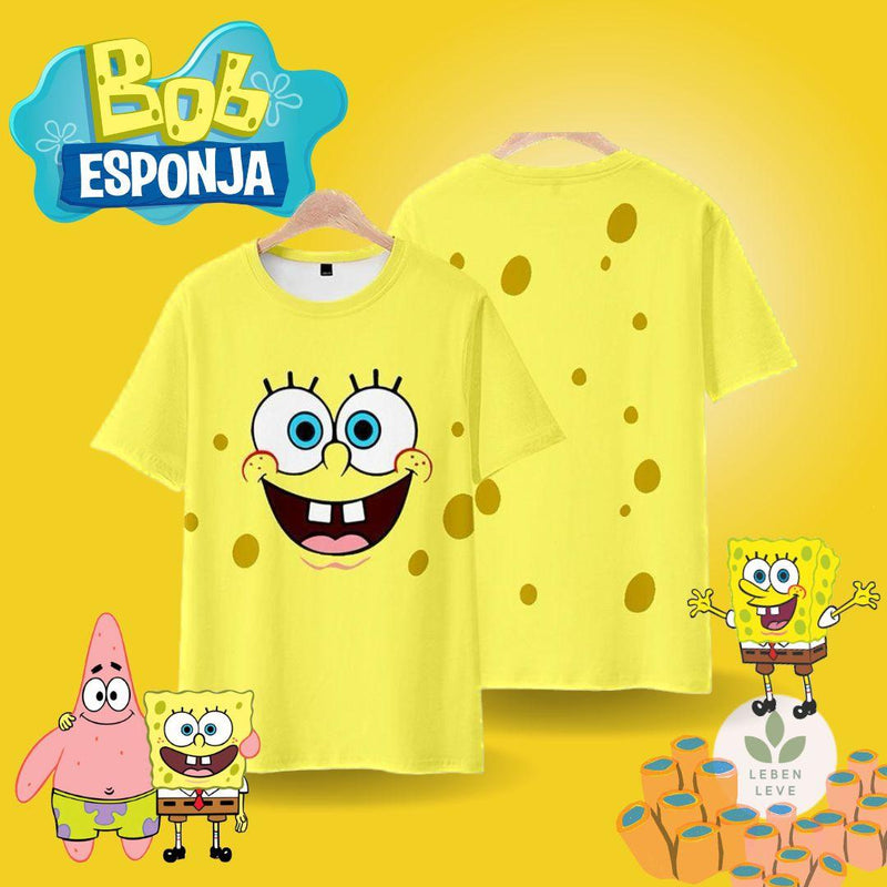 Camisa Bob Esponja - Fun2U - Leben Leve