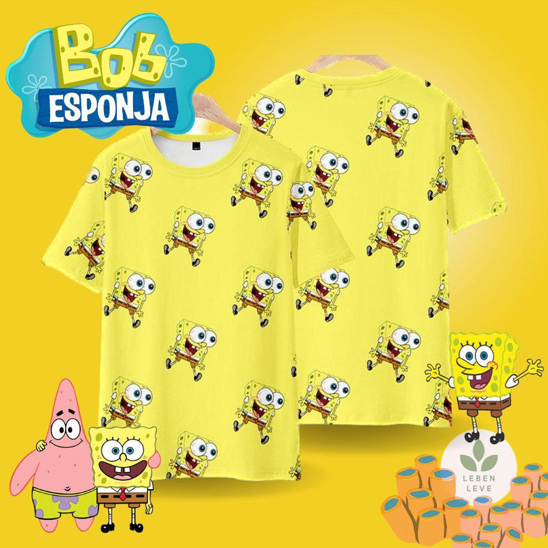 Camisa Bob Esponja - Fun2U - Leben Leve