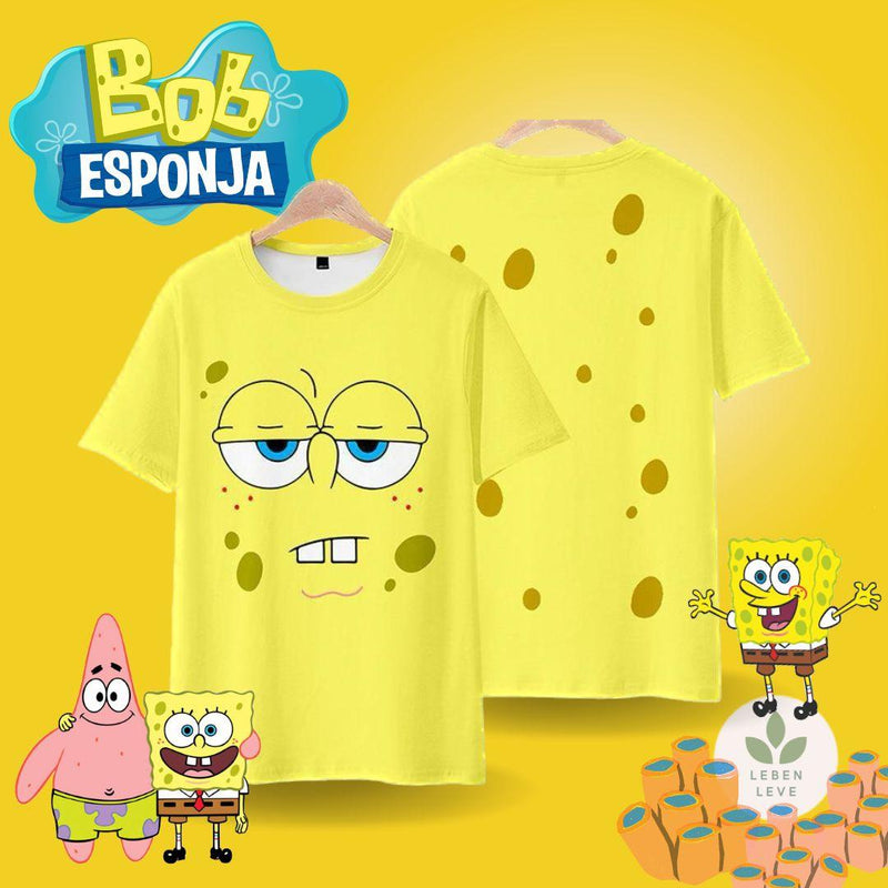 Camisa Bob Esponja - Fun2U - Leben Leve