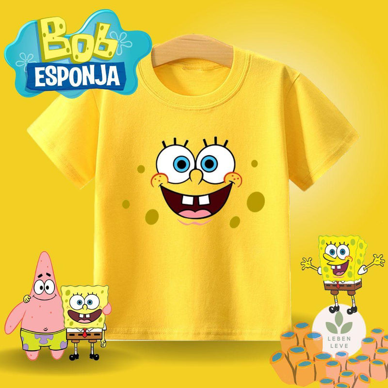 Camisa Infantil Bob esponja - Fun2U - Leben Leve